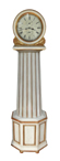 Giltwood and Painted Longcase Clock, c.1840